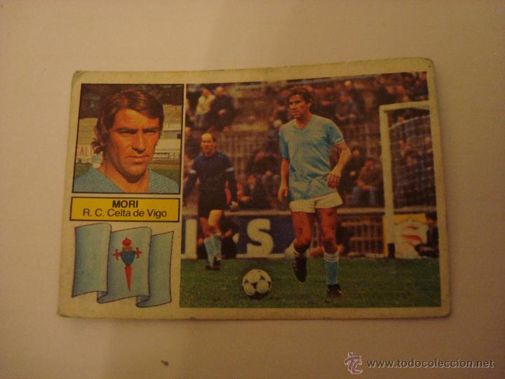 Cromos de f&uacute;tbol: 82-83 ESTE. MORI. CELTA DE VIGO. NUNCA PEGADO. - Foto 1