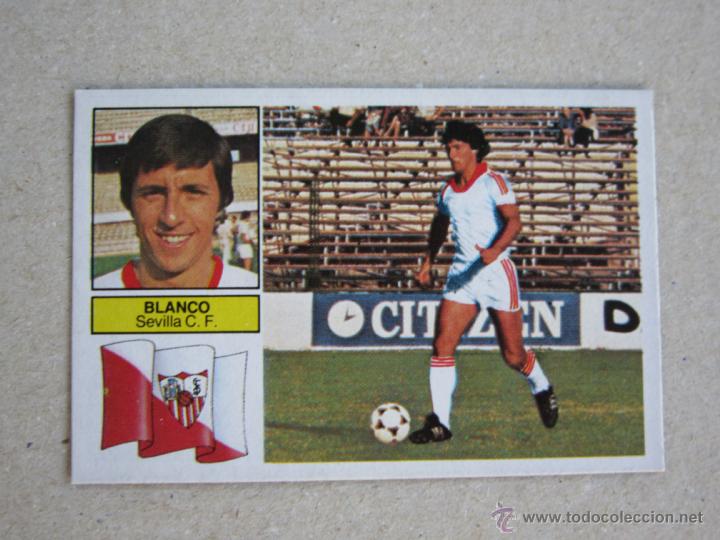 Cromos de f&uacute;tbol: ESTE 82-83 BLANCO  SEVILLA 1982-1983 - Foto 1