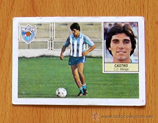 Cromos de f&uacute;tbol: M&aacute;laga - Castro - Ediciones Este 1984-1985, 84-85 - Foto 1