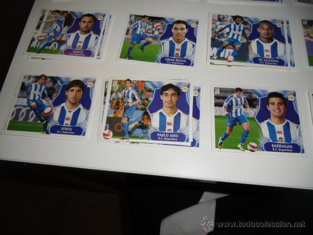 Football Stickers: LIGA ESTE 2008 2009 CROMO SIN PEGAR DEPORTIVO CORU&Ntilde;A PABLO AMO