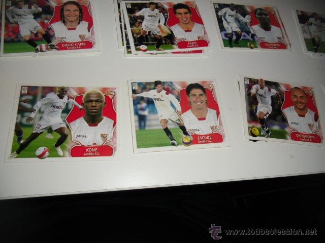 Fu&szlig;ball-Sticker: LIGA ESTE 2008 2009 CROMO SIN PEGAR SEVILLA CHEVANTON