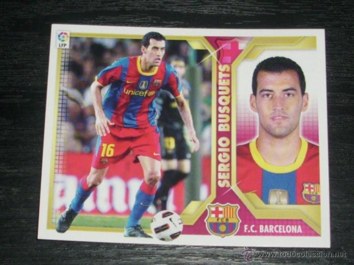 Cromos de f&uacute;tbol: -ESTE 11-12 : BUSQUETS ( BARCELONA ) - Foto 1