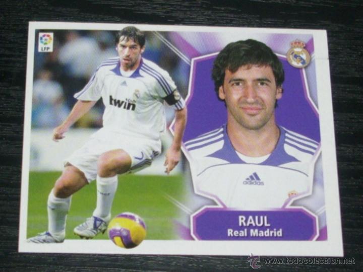 Cromos de f&uacute;tbol: -ESTE 08-09 : RAUL ( REAL MADRID ) - Foto 1