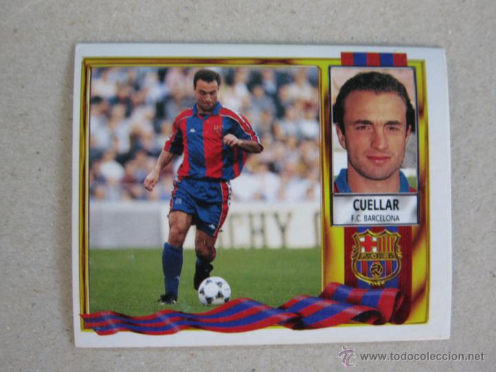 Cromos de f&uacute;tbol: ESTE 95-96  CUELLAR  BARCELONA  1995-1996 - Foto 1