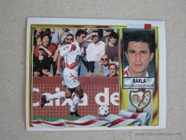 Cromos de f&uacute;tbol: ESTE 95-96  BARLA  RAYO VALLECANO 1995-1996 - Foto 1