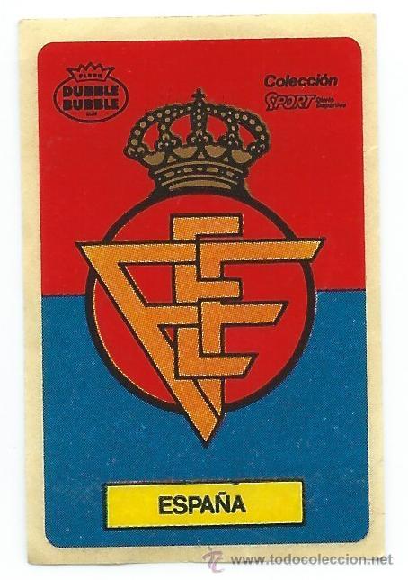 Cromos de Futebol: CROMO PEGATINA CHICLE DUBBLE BUBBLE F&Uacute;TBOL - COLECCI&Oacute;N SPORT - ESPA&Ntilde;A