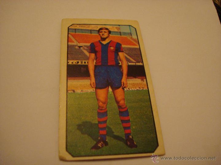 Cromos de f&uacute;tbol: 77-78 ESTE. BOTELLA. BARCELONA. NUNCA PEGADO - Foto 1