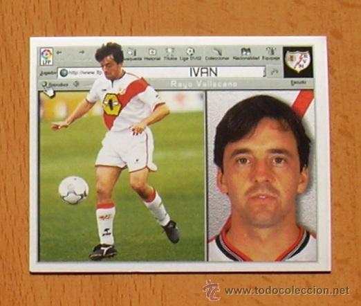 Cromos de f&uacute;tbol: Rayo Vallecano - Iv&aacute;n - Ediciones Este 2001-2002, 01-02 - Nunca pegado - Foto 1