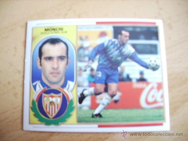 Cromos de f&uacute;tbol: ED. ESTE  96-97  MONCHI (SEVILLA) SIN PEGAR - Foto 1