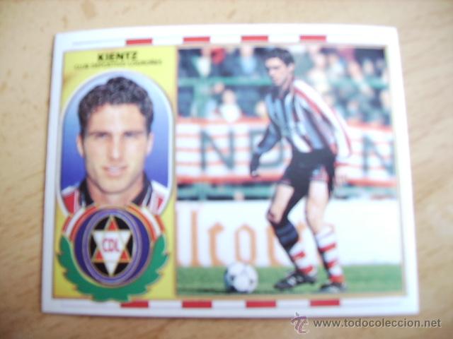 Cromos de f&uacute;tbol: ED. ESTE  96-97  KIENTZ  (LOGRO&Ntilde;ES) SIN PEGAR - Foto 1