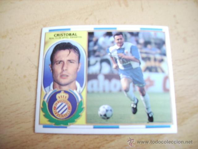Cromos de f&uacute;tbol: ED. ESTE  96-97  CRISTOBAL  (ESPA&Ntilde;OL) SIN PEGAR - Foto 1