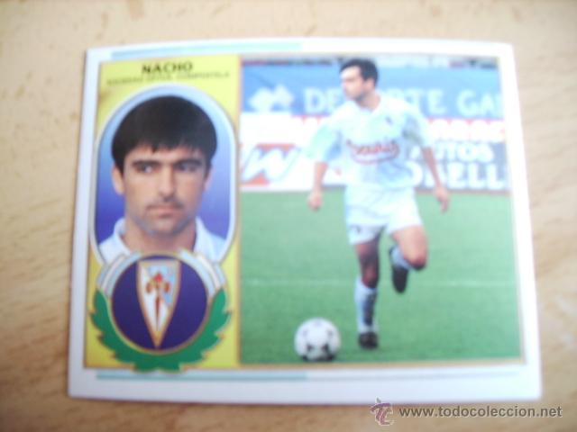 Cromos de f&uacute;tbol: ED. ESTE  96-97  NACHO  (COMPOSTELA) SIN PEGAR - Foto 1