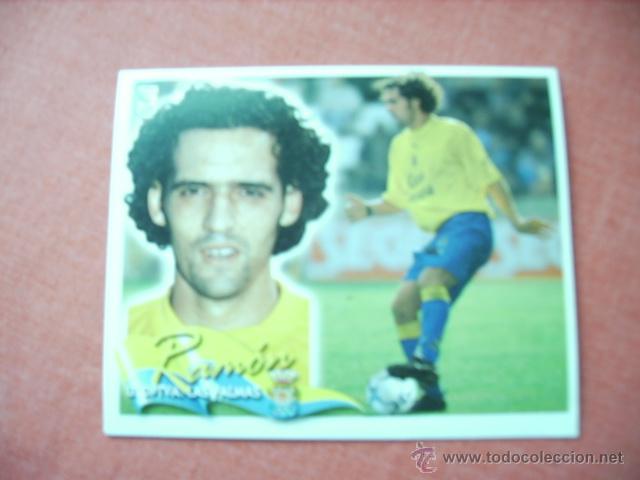 Cromos de f&uacute;tbol: ED. ESTE  00-01  RAMON (LAS PALMAS) SIN PEGAR - Foto 1