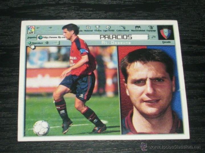 Cromos de f&uacute;tbol: -ESTE 01-02 : PALACIOS ( OSASUNA ) - Foto 1