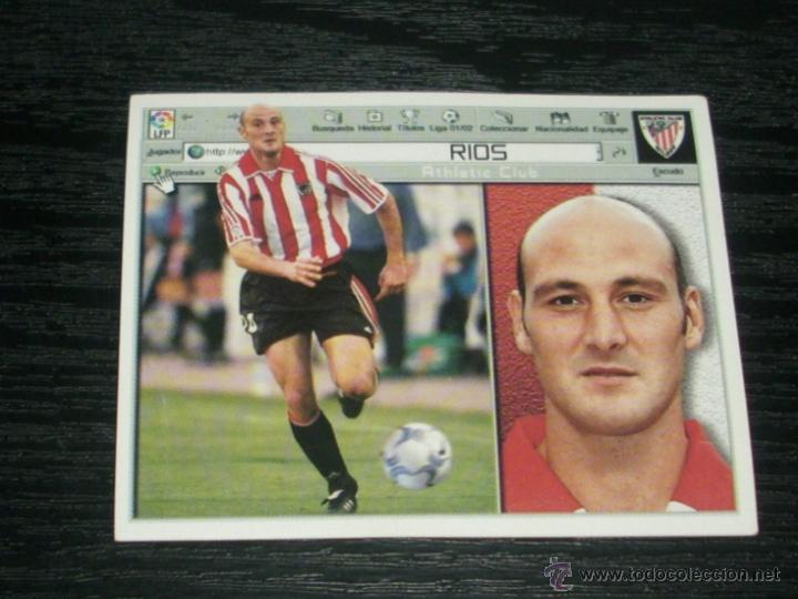 Cromos de f&uacute;tbol: -ESTE 01-02 : RIOS  ( ATH.BILBAO ) - Foto 1