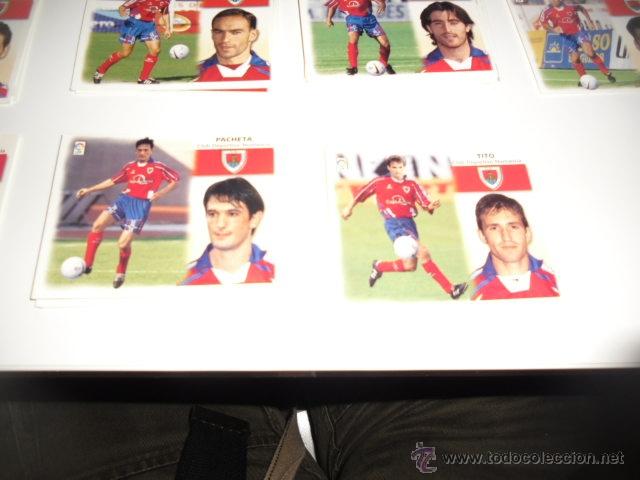 Cromos de f&uacute;tbol: LIGA ESTE 1999 2000 99 00 NUNCA PEGADO NUMANCIA PACHETA E E EE - Foto 1