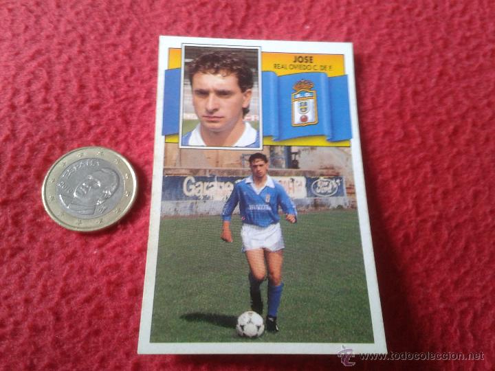 Cromos de Futebol: CROMO DE FUTBOL JOSE OVIEDO LIGA 90 91 1990 1991 NUNCA PEGADO EDICIONES ESTE