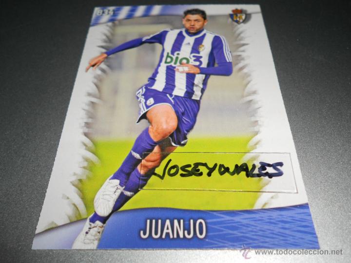Cromos de F&uacute;tbol: 834 JUANJO PONFERRADINA CROMOS ALBUM MUNDICROMO LIGA FUTBOL PLATINUM QUIZ GAME 2013 2014 13 14