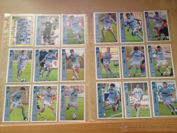 Fu&szlig;ball-Sticker: LOTE 18 CROMOS C.P. EJIDO MUNDICROMO FICHAS LIGA 2007 07 FUTBOL 2&ordf; DIVISION