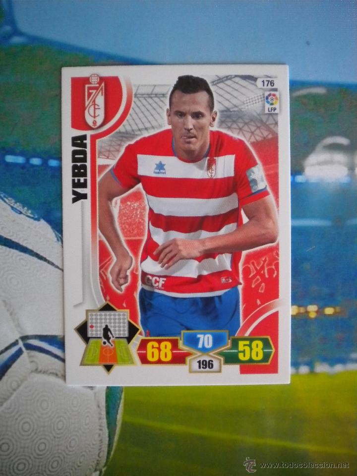 Cromos de f&uacute;tbol: ADRENALYN 2013 14 YEBDA 176 DEL GRANADA - Foto 1