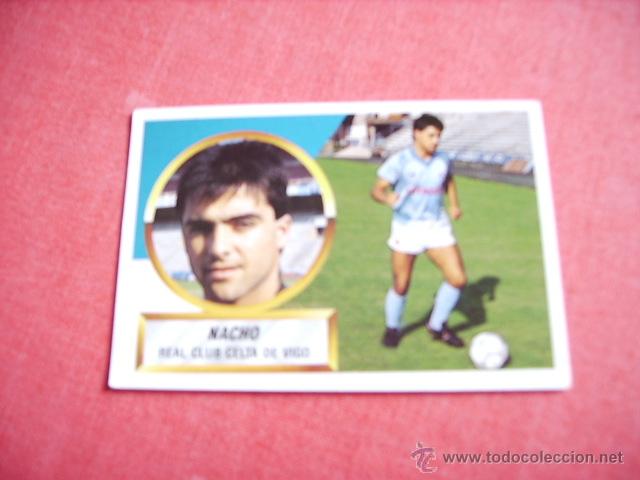 Cromos de f&uacute;tbol: ED. ESTE  88-89  NACHO  (CELTA) NUNCA PEGADO - Foto 1