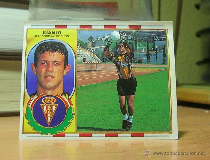 Cromos de f&uacute;tbol: EDICIONES ESTE 1996-1997 96 97  JUANJO  (COLOCA) SPORTING VENTANILLA LEER - Foto 1