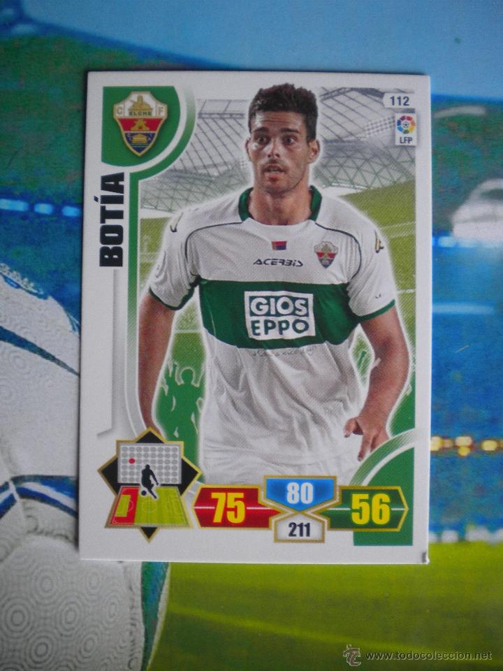 Cromos de f&uacute;tbol: ADRENALYN 2013 14 BOTIA 112 DEL ELCHE - Foto 1