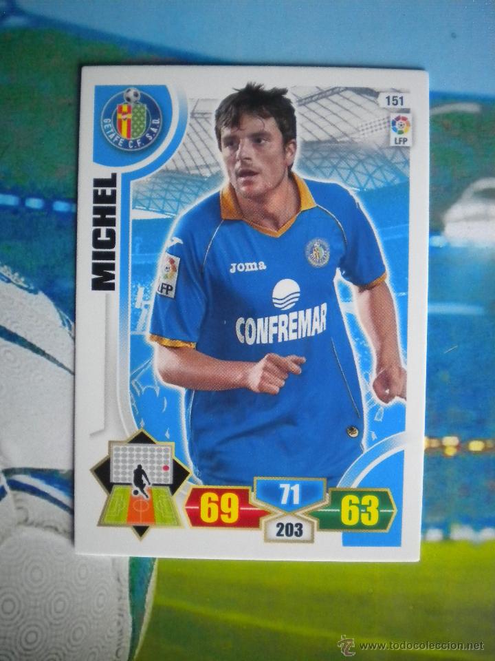 Cromos de f&uacute;tbol: ADRENALYN 2013 14 MICHEL 151 DEL GETAFE - Foto 1
