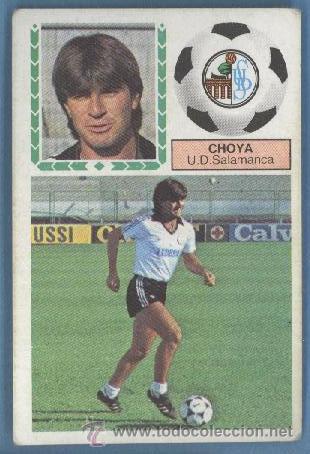 Cromos de f&uacute;tbol: Choya - Coloca Liga 83 84 - Ediciones Este - Foto 1