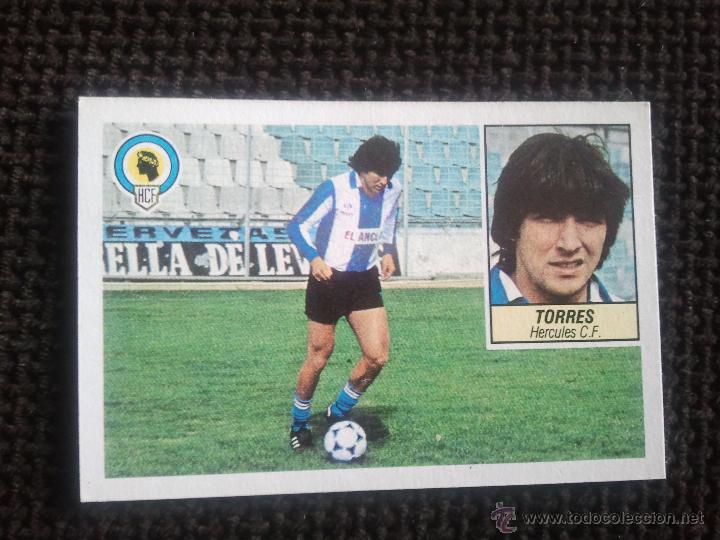 Cromos de f&uacute;tbol: TORRES, BAJA DEL HERCULES, EDICIONES ESTE 1984-85 - Foto 1
