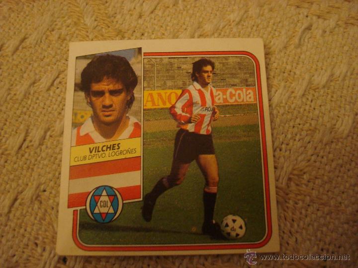 Cromos de f&uacute;tbol: 89-90 ESTE. VILCHES. LOGRO&Ntilde;ES - Foto 1