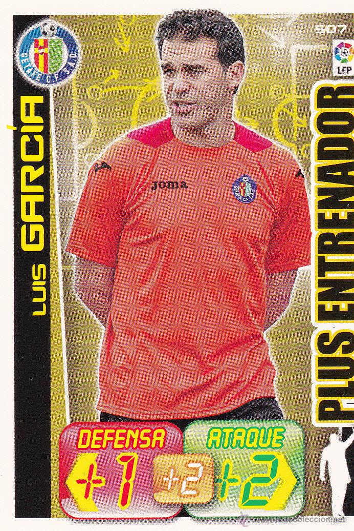 Cromos de F&uacute;tbol: ADRENALYN XL 12/13 GARCIA PLUS ENTRENADOR N&ordm; 507 (A-6)