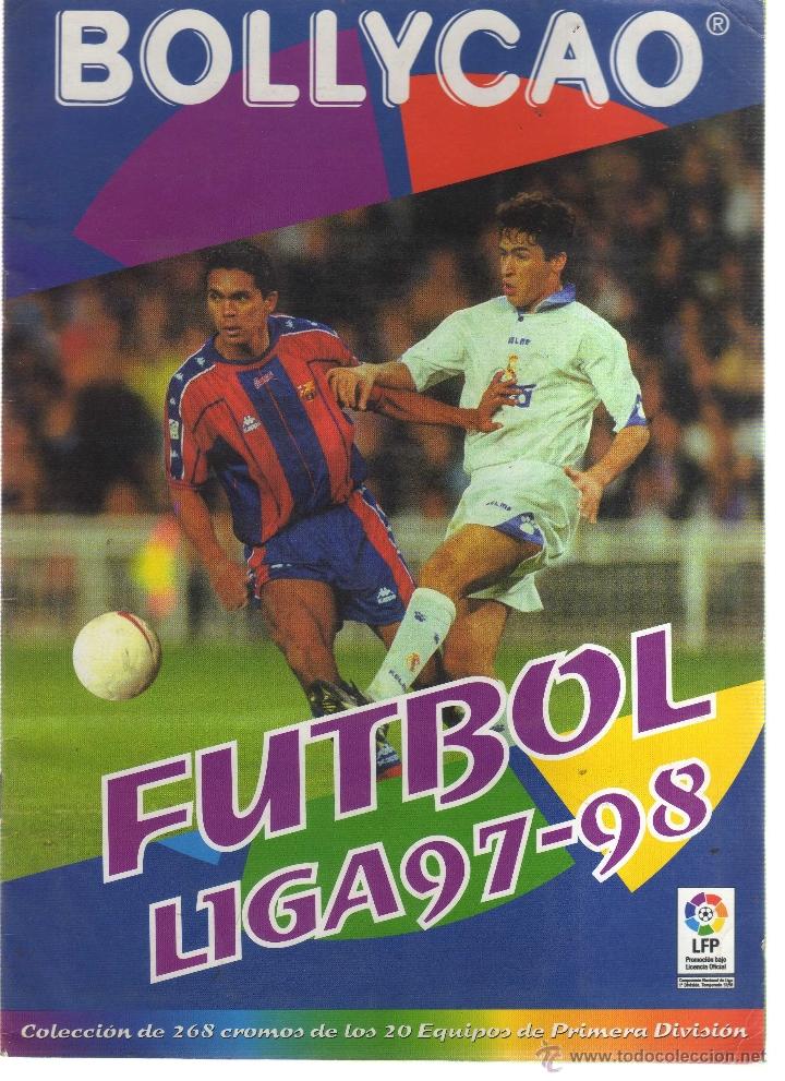 Cromos de Futebol: ALBUM BOLLICAO FUTBOL LIGA 97-98