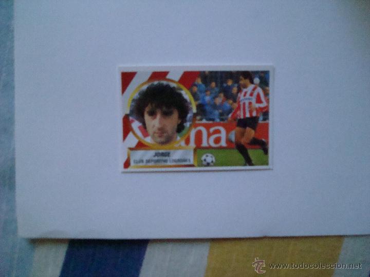 Cromos de f&uacute;tbol: logro&ntilde;es jorge  ediciones este 1988-1989 88-89 nuevo - Foto 1