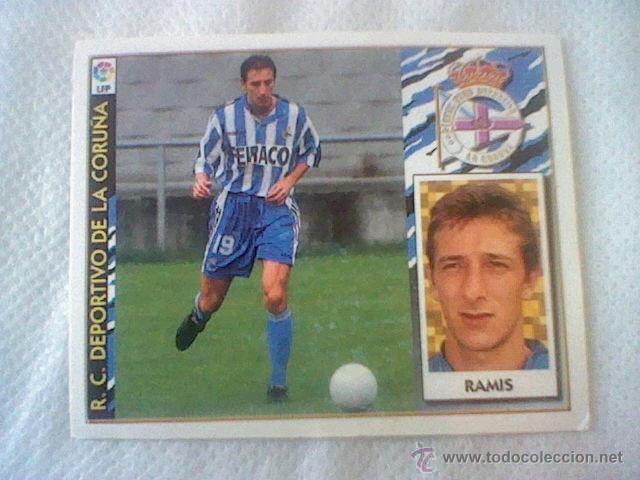 Cromos de f&uacute;tbol: Cromo ed este liga 98 97 1997 PEGADO NUNCA PEGADO FICHAJE 32 RAMIS DEPOR