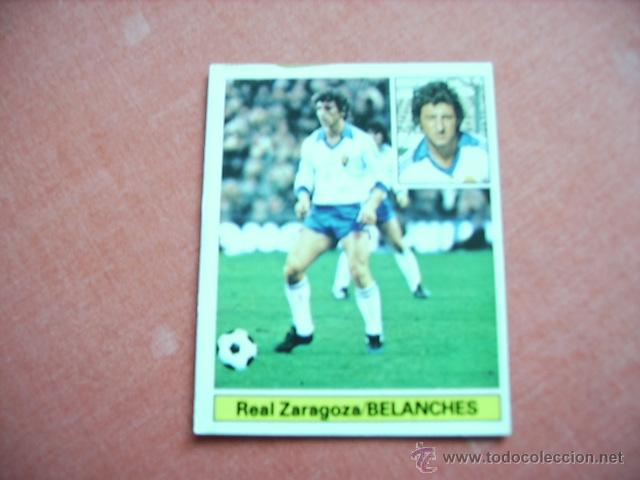 Cromos de f&uacute;tbol: ESTE 81-82 BELANCHES (ZARAGOZA) DIFICIL - Foto 1