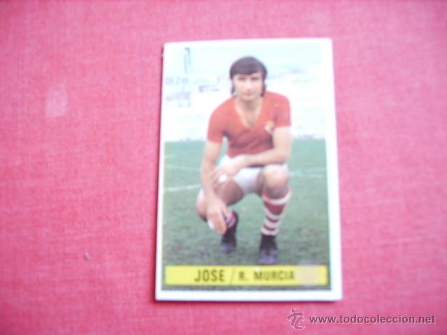 Cromos de f&uacute;tbol: ED. ESTE  74-75  BAJA  JOSE  (MURCIA) - Foto 1
