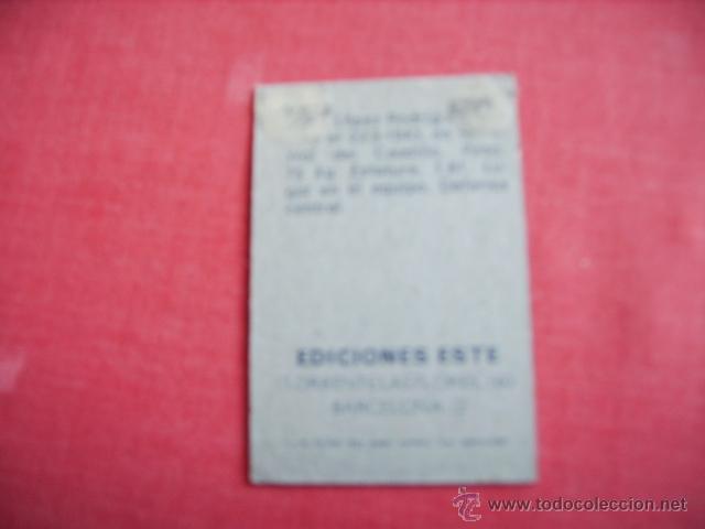 Cromos de f&uacute;tbol: ED. ESTE  74-75  BAJA  JOSE  (MURCIA) - Foto 2