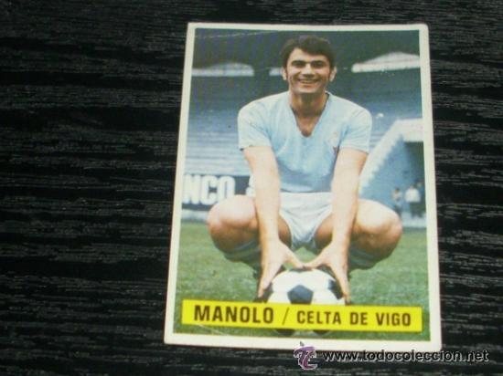 Cromos de f&uacute;tbol: -ESTE 74-75 : MANOLO ( CELTA ) - Foto 1