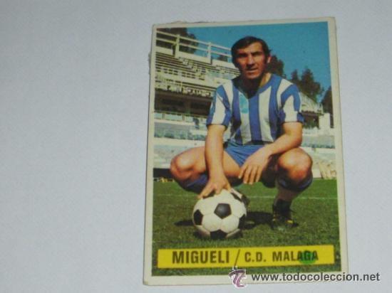 Cromos de f&uacute;tbol: -ESTE 74-75 : MIGUELI ( MALAGA ) - Foto 1