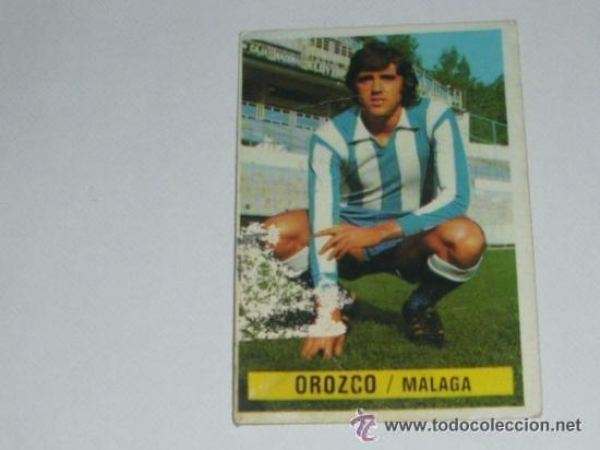 Cromos de f&uacute;tbol: -ESTE 74-75 : OROZCO ( MALAGA ) - Foto 1