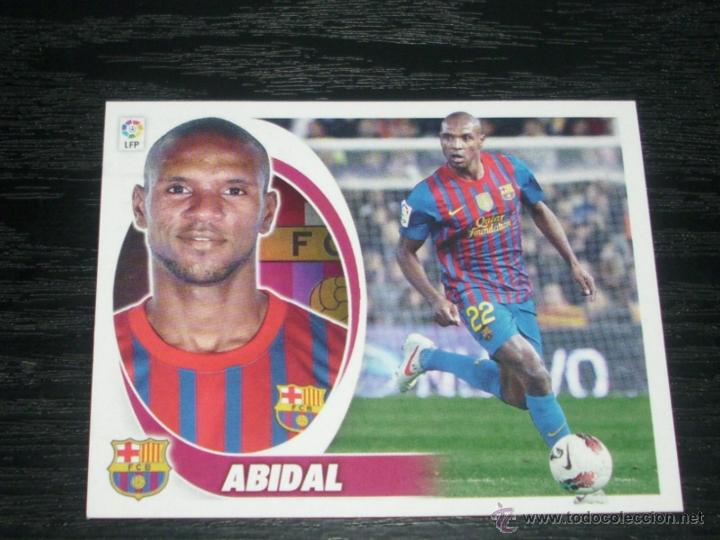 Cromos de f&uacute;tbol: -ESTE 12-13 : ABIDAL ( BARCELONA ) - Foto 1