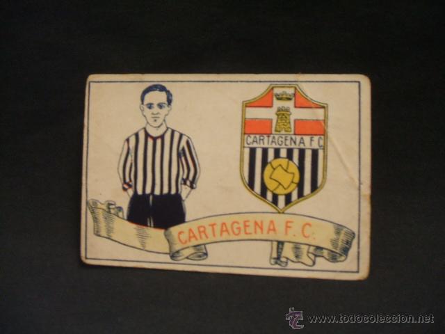 Football Stickers: CARTAGENA F.C. - CROMO N&ordm; 36 - A&Ntilde;O 1929 - CHOCOLATES AMATLLER -
