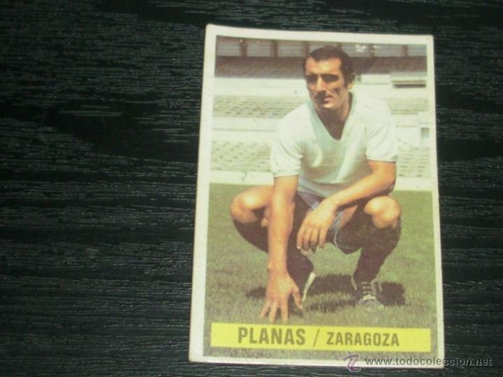 Cromos de f&uacute;tbol: -ESTE 74-75 : PLANAS ( REAL ZARAGOZA ) - Foto 1