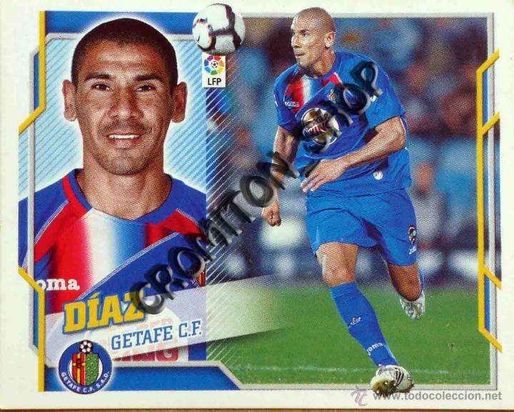 Cromos de f&uacute;tbol: GETAFE N&ordm; 5 DIAZ - LIGA BBVA 10 11 2010 2011 EDICIONES ESTE PANINI - Foto 1