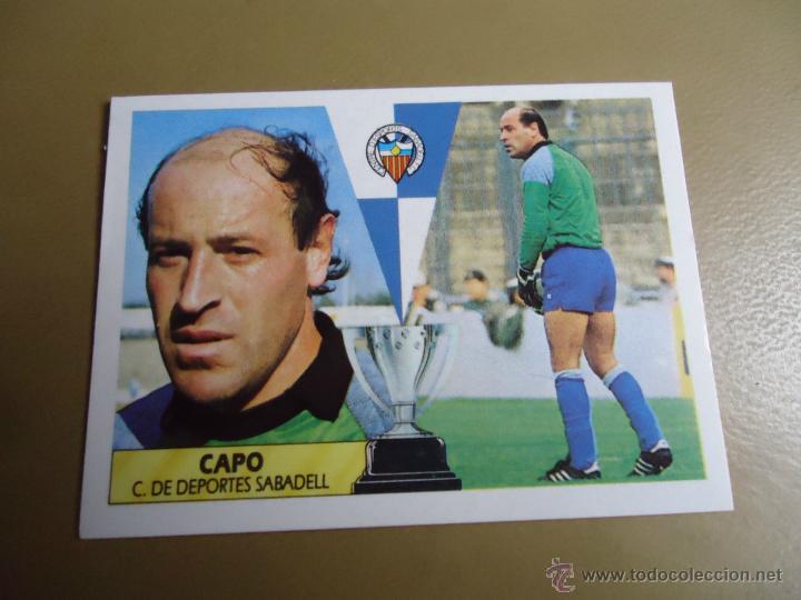 Cromos de f&uacute;tbol: ESTE 87-88 1987 1988 CAPO SABADELL NUNCA PEGADO - Foto 1