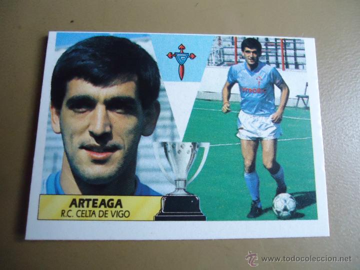 Cromos de f&uacute;tbol: ESTE 87-88 1987 1988 ARTEAGA CELTA NUNCA PEGADO - Foto 1