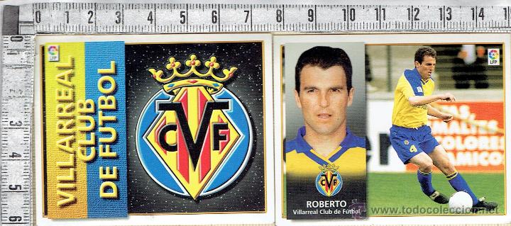 Cromos de F&uacute;tbol: LOTE 2 CROMOS VILLAREAL CLUB DE FUTBOL EDICIONES ESTE LIGA 98-99.