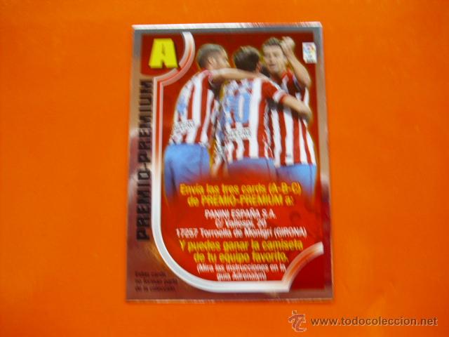 Figurine di Calcio: LETRA A (PREMIO-PREMIUM) - ADRENALYN XL 2013 2014 13-14 PANINI CODIGO SIN ACTIVAR