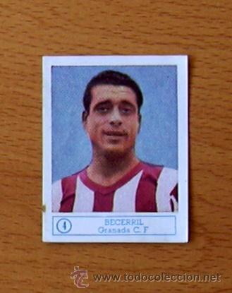 Cromos de f&uacute;tbol: Granada - 4 Becerril - Ediciones Ferca 1959-1960, 59-60 - Foto 1